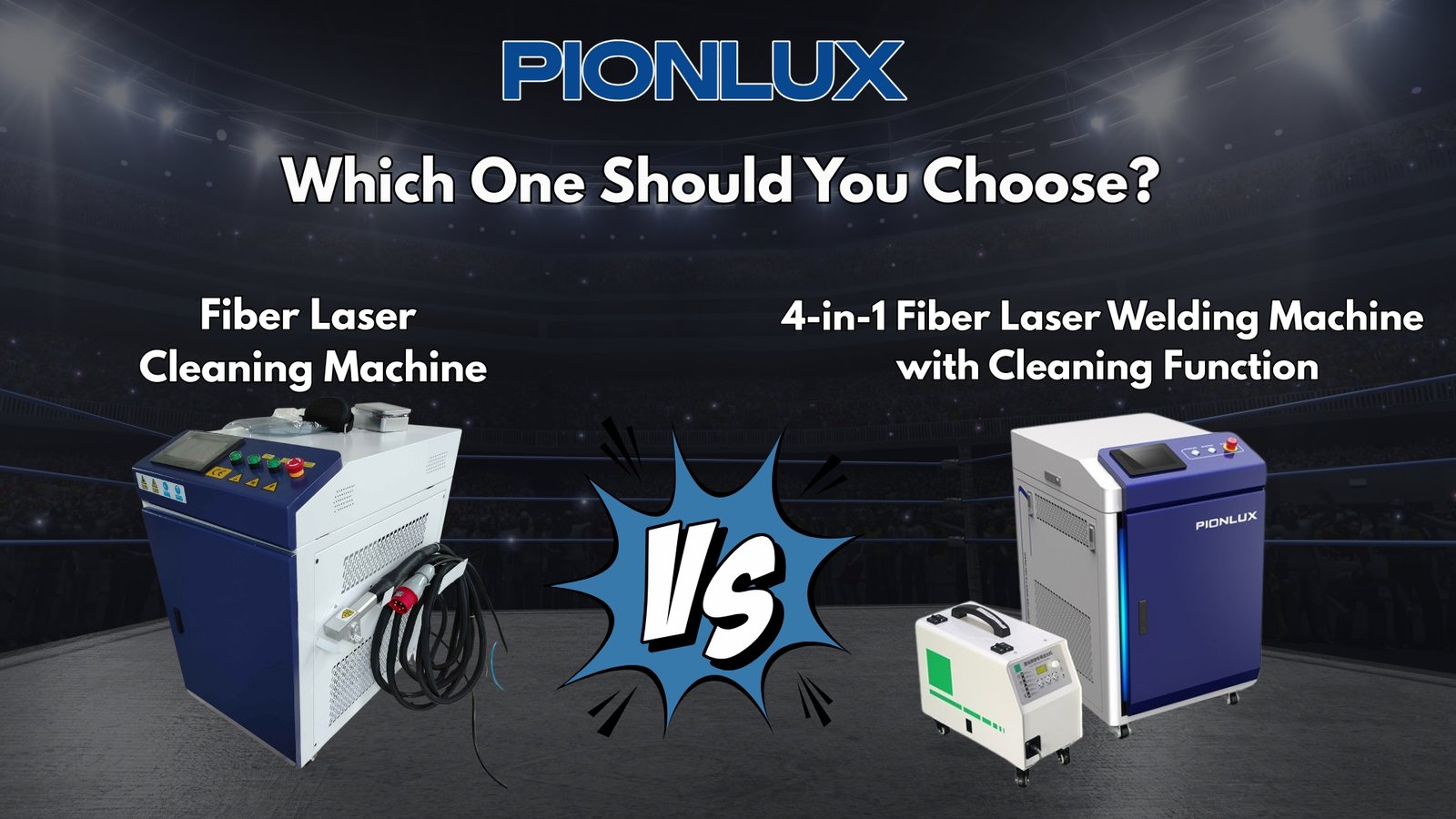 Fiber lézeres tisztítógép vs. 4 az 1-ben fiber lézerhegesztő gép tisztító funkcióval – Melyiket válassza?